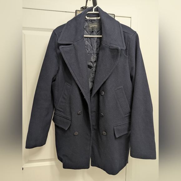 Banana Republic Navy Peacoat - Picture 2 of 3